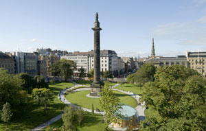 View over St Andrews Square to our offices